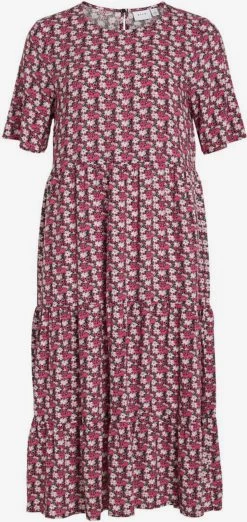 Vila Midi Jurken Jurk Dames Gemengde Kleuren