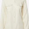Vila Spijkerblouses Blouse Bista Dames Beige