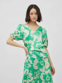 Vila Blouses Met Korte Mouw Blouse Dames Beige / Groen / Jade Groen 9 Vila Blouses Met Korte Mouw Blouse Dames Beige / Groen / Jade Groen -Vila e6af40f4803472452eec6a3b29573f88 scaled