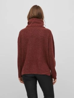 Vila Coltruien Trui Cilia Dames Karmijnrood -Vila e7799e03a4a173833d06eebeeeb81006