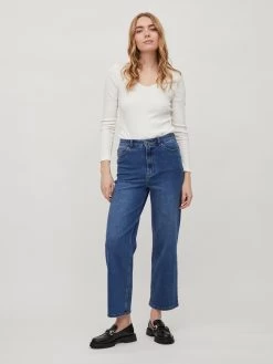 Vila Wide Leg Wide Leg Jeans Widey Dames Blauw 10 Vila Wide Leg Wide Leg Jeans Widey Dames Blauw -Vila e7b1a5b0cf25d70416caea26b93d47df