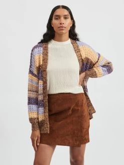 Vila Vesten Gebreid Vest Dames Lila -Vila e81e74a41db1c0c4dd36f8599ea4567a