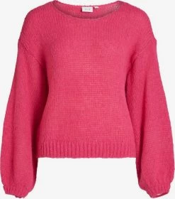 Vila Basic Truien Trui Dames Pink
