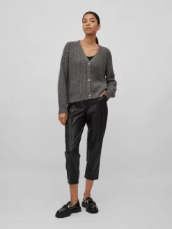 Vila Vesten Gebreid Vest Suba Dames Antraciet -Vila e8d8ed45e51469018057ae4356efe9d9 scaled