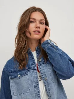 Vila Spijkerblouses Blouse Dames Blauw -Vila eae835d69f184e8145e262200ab7699e scaled