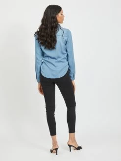 Vila Spijkerblouses Blouse Bista Dames Lichtblauw 9 Vila Spijkerblouses Blouse Bista Dames Lichtblauw -Vila eb1624b893f16d2251f688a3f3ee957d