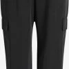 Vila Sweatpants Tapered Cargobroek PETRA Dames Zwart