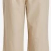 Vila Bandplooibroeken Loosefit Bandplooibroek PRINA Dames Beige