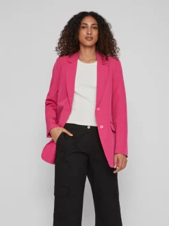 Klassieke Blazers Blazers Dames Pink -Vila ebe6a91d450b09e2024f3835c1b2eead scaled