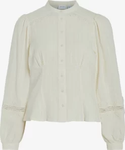 Vila Overhemden Blouse Clio Dames Crème