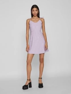 Vila Zomerjurken Zomerjurk KAWA Dames Pastellila -Vila ec7bcbfd4aa86a2fb3c819a5fdc8be91