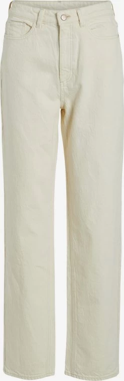 Vila Straight Regular Jeans KELLY Dames Crème