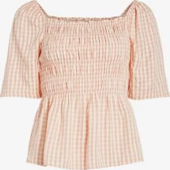 Vila Blouses Met Korte Mouw Blouse Bea Dames Oudroze