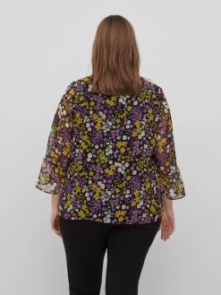 Blouses Met Korte Mouw Blouse Falia Dames Zwart -Vila ed8ba87655fff5ddfd4fc05a8fbea074
