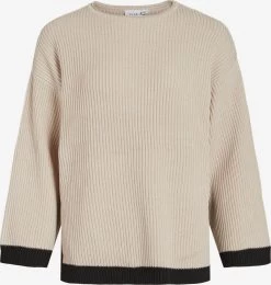 Vila Fijngebreide Truien Trui CHING Dames Beige