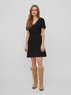 Vila Zomerjurken Zomerjurk TRINE Dames Zwart -Vila eebbbb80332913d09947ff0bb2ccae39 scaled