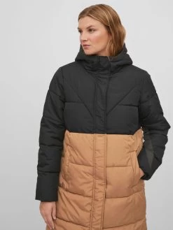 Vila Wintermantels Wintermantel Tate Dames Lichtbruin / Zwart 14 Vila Wintermantels Wintermantel Tate Dames Lichtbruin / Zwart -Vila ef7d5d6dbfac048e3237c28a7eb59973