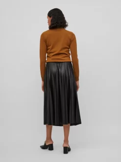 Midi Rokken Rok Dames Zwart -Vila efc5aaff44cc89e9321a96564ffecef8 scaled