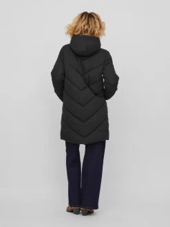 Vila Wintermantels Wintermantel Rust Dames Zwart -Vila f1555d73f70b4516f7ab486de08eaf68 scaled