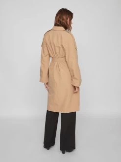 Vila Trenchcoats Tussenmantel Dessa Dames Sand -Vila f3662e3acb621aaee73761cac9d7e85b