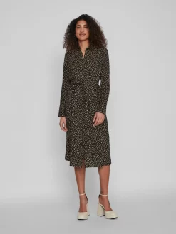 Vila Maxi Jurken Blousejurk Pil Oma Dames Zwart 9 Vila Maxi Jurken Blousejurk Pil Oma Dames Zwart -Vila f4175f3d76f97bd289250048f31042fe scaled