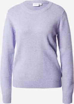 Vila Fijngebreide Truien Trui RIL Dames Lila