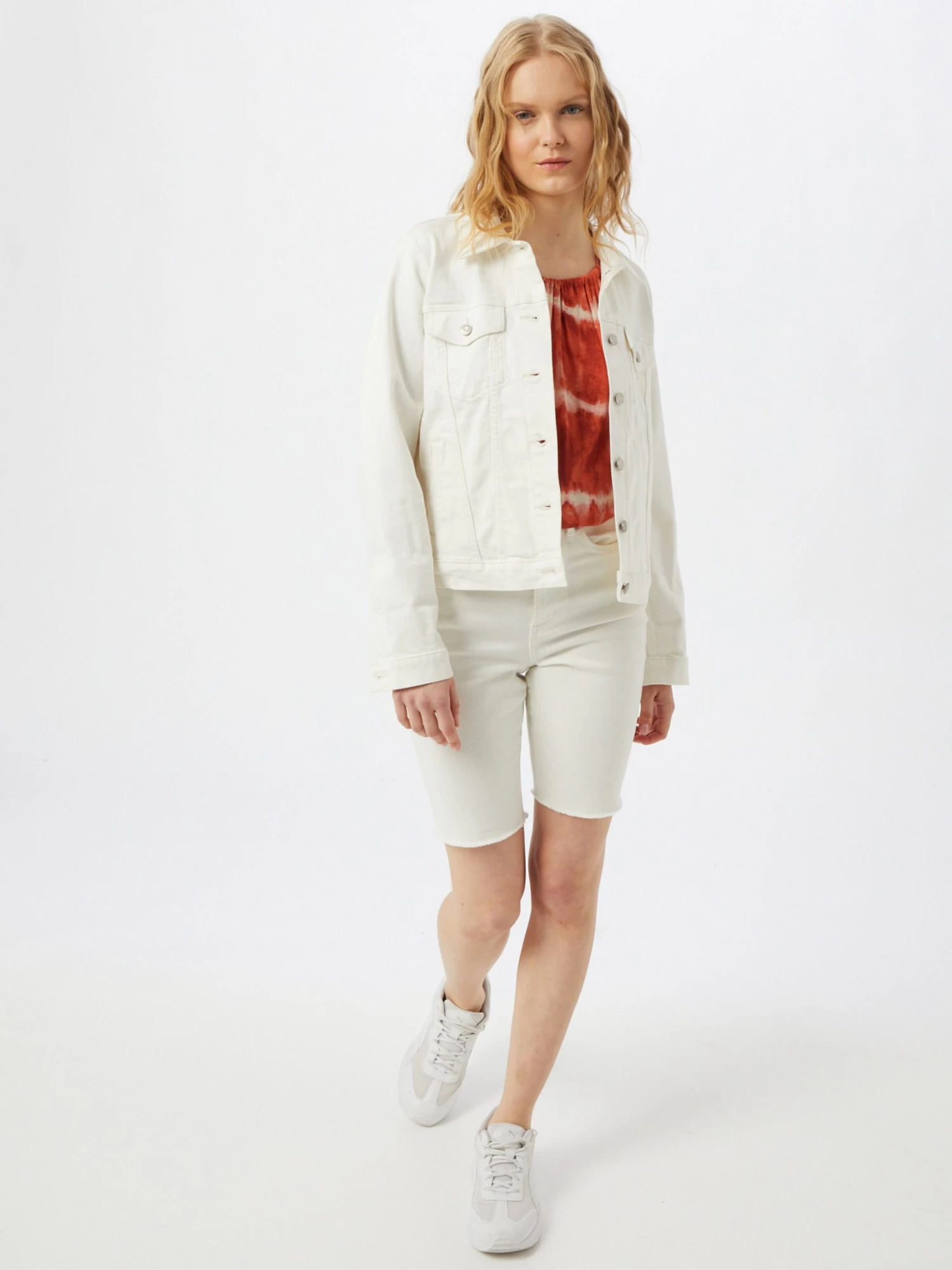 Vila Spaghetti Tops Top VICORBA Dames Oranje / Perzik / Donkeroranje 5 Vila Spaghetti Tops Top VICORBA Dames Oranje / Perzik / Donkeroranje - Afbeelding 5