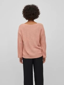 Vila Fijngebreide Truien Trui Oa Dames Rosa -Vila f5d3566df373c8b257919e8e584b9edc