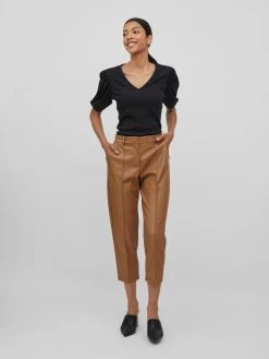 Vila Driekwart Broeken Regular Pantalon Dagmar Dames Karamel 10 Vila Driekwart Broeken Regular Pantalon Dagmar Dames Karamel -Vila f647b2412b1e81a6ce3996616675e5e8