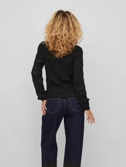 Vila Blouseshirts Blouse Dames Zwart 9 Vila Blouseshirts Blouse Dames Zwart -Vila f6e30845fc441b343fce6f5c7b381b3f