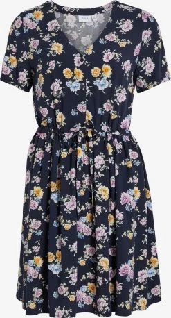 Vila Mini Jurken Jurk Lise Dames Blauw / Nachtblauw