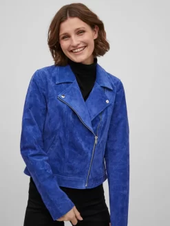 Vila Leren Jassen Tussenjas Dames Blauw 12 Vila Leren Jassen Tussenjas Dames Blauw -Vila f80c749da8dc77799f5c718c40944728 scaled