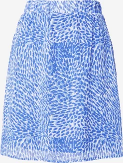 Vila Mini Rokken Rok FULLA Dames Lichtblauw / Donkerblauw