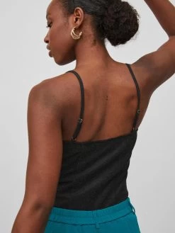 Vila Crop Tops Top Dana Dames Zwart 10 Vila Crop Tops Top Dana Dames Zwart -Vila f842d1f5ee1ce00fc03836df373da308