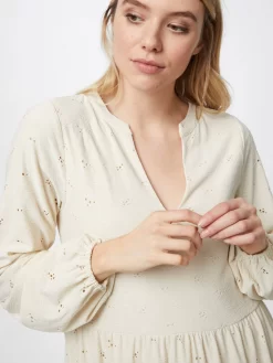 Vila Mini Jurken Jurk Saniana Dames Crème -Vila f8992bda1df4cea6a3bcb0f2f450616a scaled