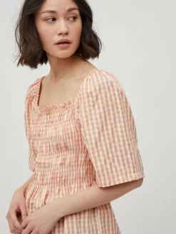 Vila Blouses Met Korte Mouw Blouse Bea Dames Oudroze -Vila f8cefdc3668c5974149bf49210252d29 scaled