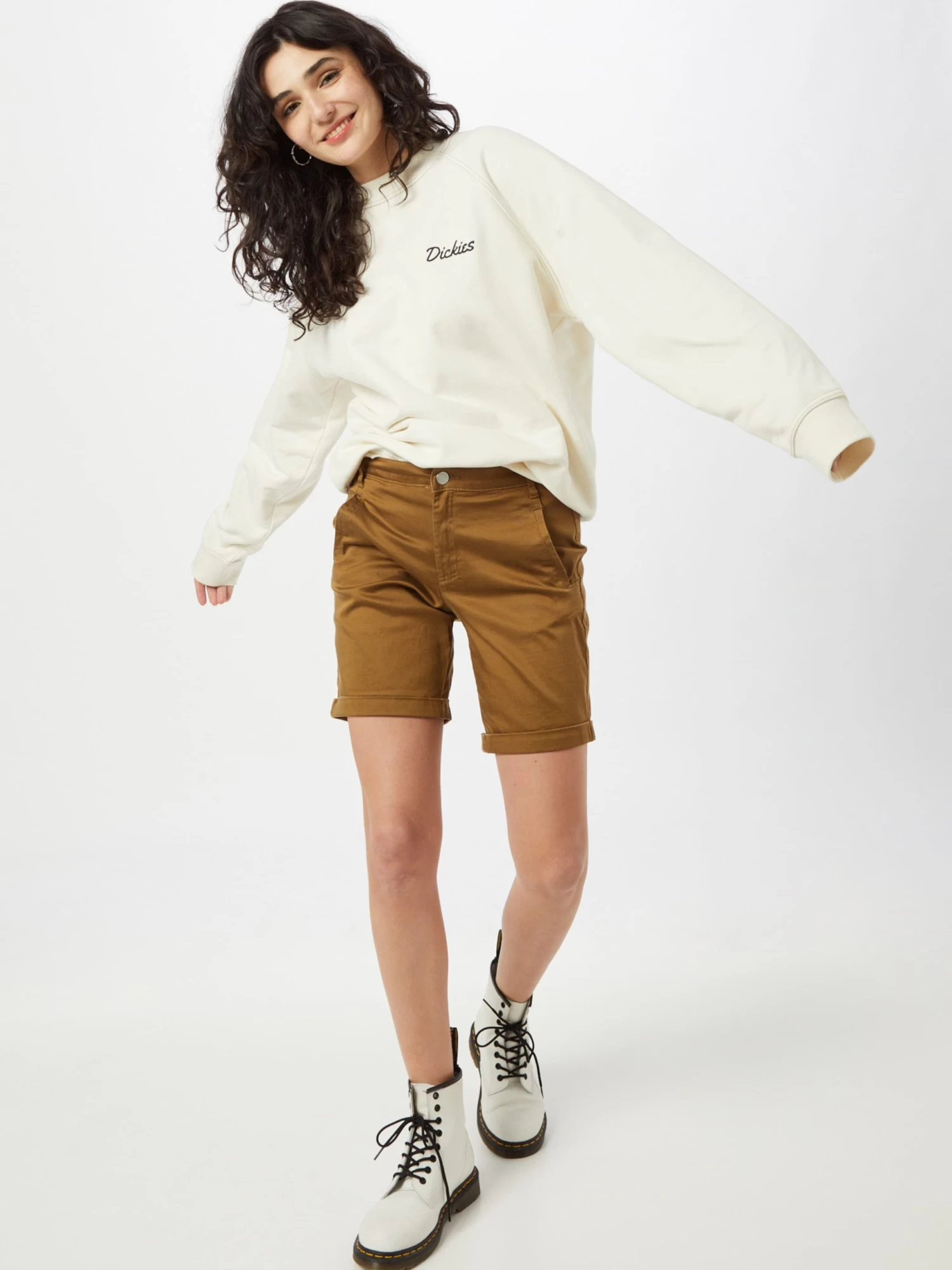 Vila Shorts Regular Broek Dames Karamel 5 Vila Shorts Regular Broek Dames Karamel - Afbeelding 5