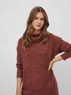 Vila Coltruien Trui Cilia Dames Rood -Vila f93a6d1bb525680a79e1e8c43e60eeb1