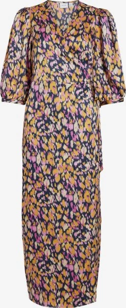 Vila Maxi Jurken Jurk Camila Dames Navy