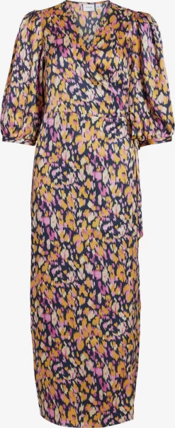 Vila Maxi Jurken Jurk Camila Dames Navy