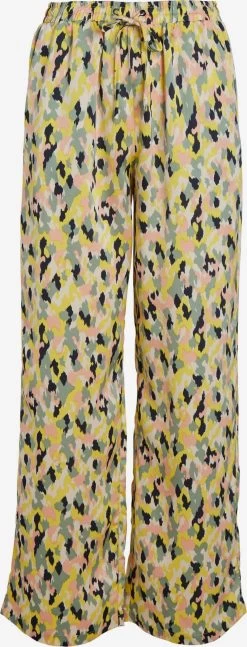 Vila Pantalons Wide Leg Broek Soffy Dames Grijs