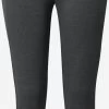 Vila Broeken Skinny Leggings Dames Donkergrijs
