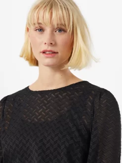 Vila Blouseshirts Blouse Partisan Dames Zwart -Vila f99718a298baf21325e7ed9e04c39b4e scaled