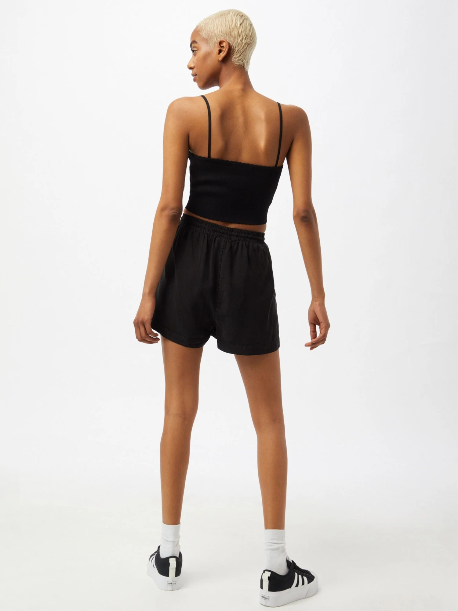 Vila Shorts Regular Broek Dames Zwart 3 Vila Shorts Regular Broek Dames Zwart - Afbeelding 3