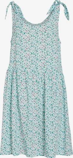 Vila Zomerjurken Zomerjurk NISA CLARA Dames Lichtblauw / Wit