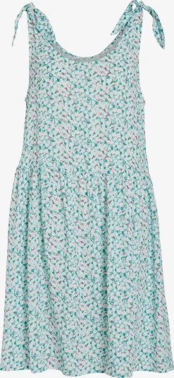 Vila Zomerjurken Zomerjurk NISA CLARA Dames Lichtblauw / Wit