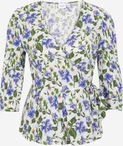 Blouses Met Korte Mouw Blouse Dames Groen