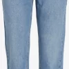 Vila Jeans Slimfit Jeans Stray Dames Lichtblauw
