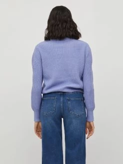 Vila Fijngebreide Truien Trui Dames Lichtlila -Vila fb914e38408222bb74a678c933a0da2d