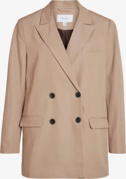 Vila Klassieke Blazers Blazers ARONA Dames Lichtbruin